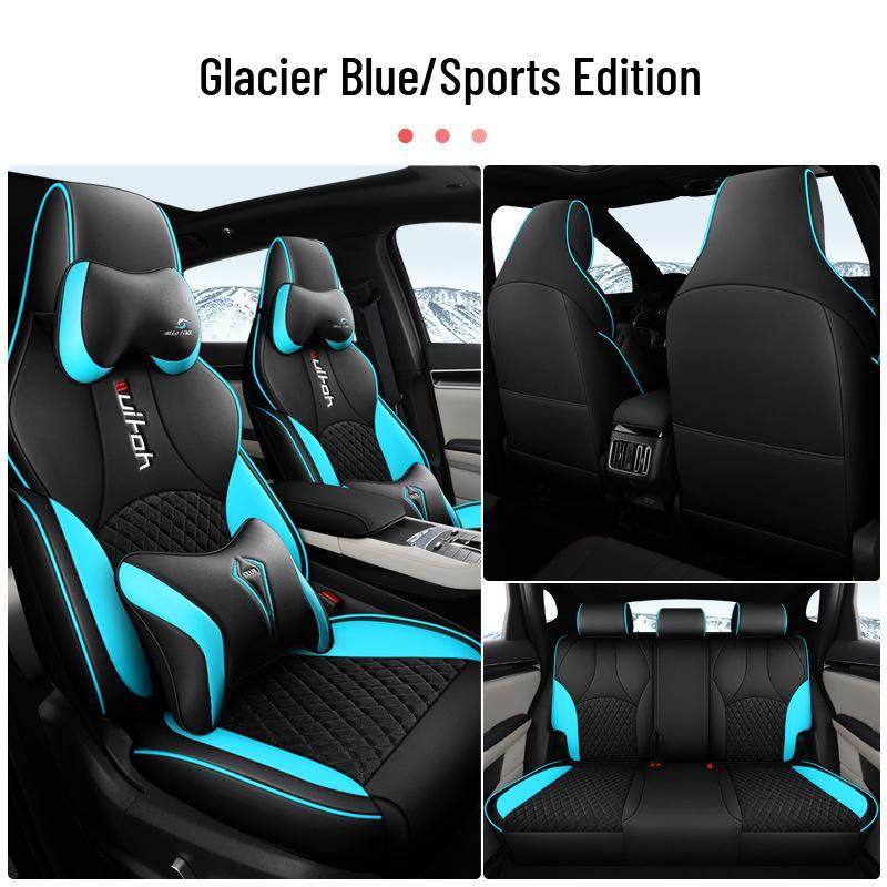 BYD Song PLUS Car Seat Cushion: Full Surround Mesh Cloth Cover, All-Season Use