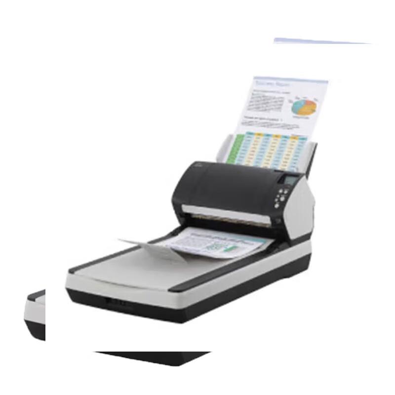 Fujitsu fi-7260 A4 High-Speed Duplex Flatbed and ADF Document Scanner CN plug (adapter included)