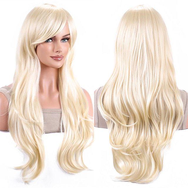 Universal 70cm Long Curly Anime Cosplay Wig - European & American Style