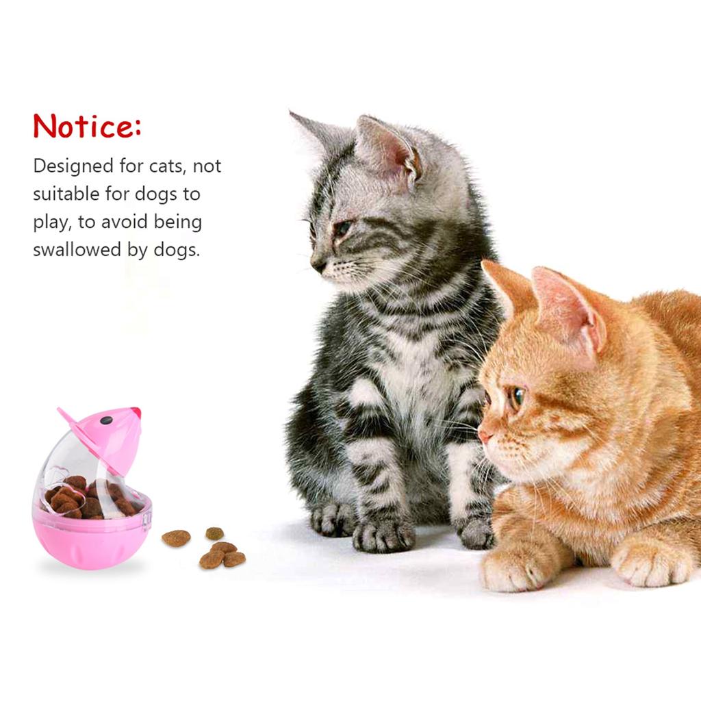 Interactive  Ball Cat Toy Cat Leaking Food Toy Cat Toy, 2 Count