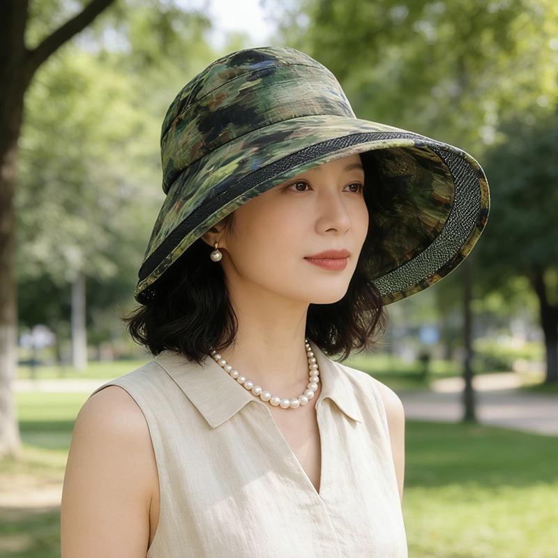 Women S Wide Brim Sun Hat Uv Protection Breathable Outdoor Travel Cap