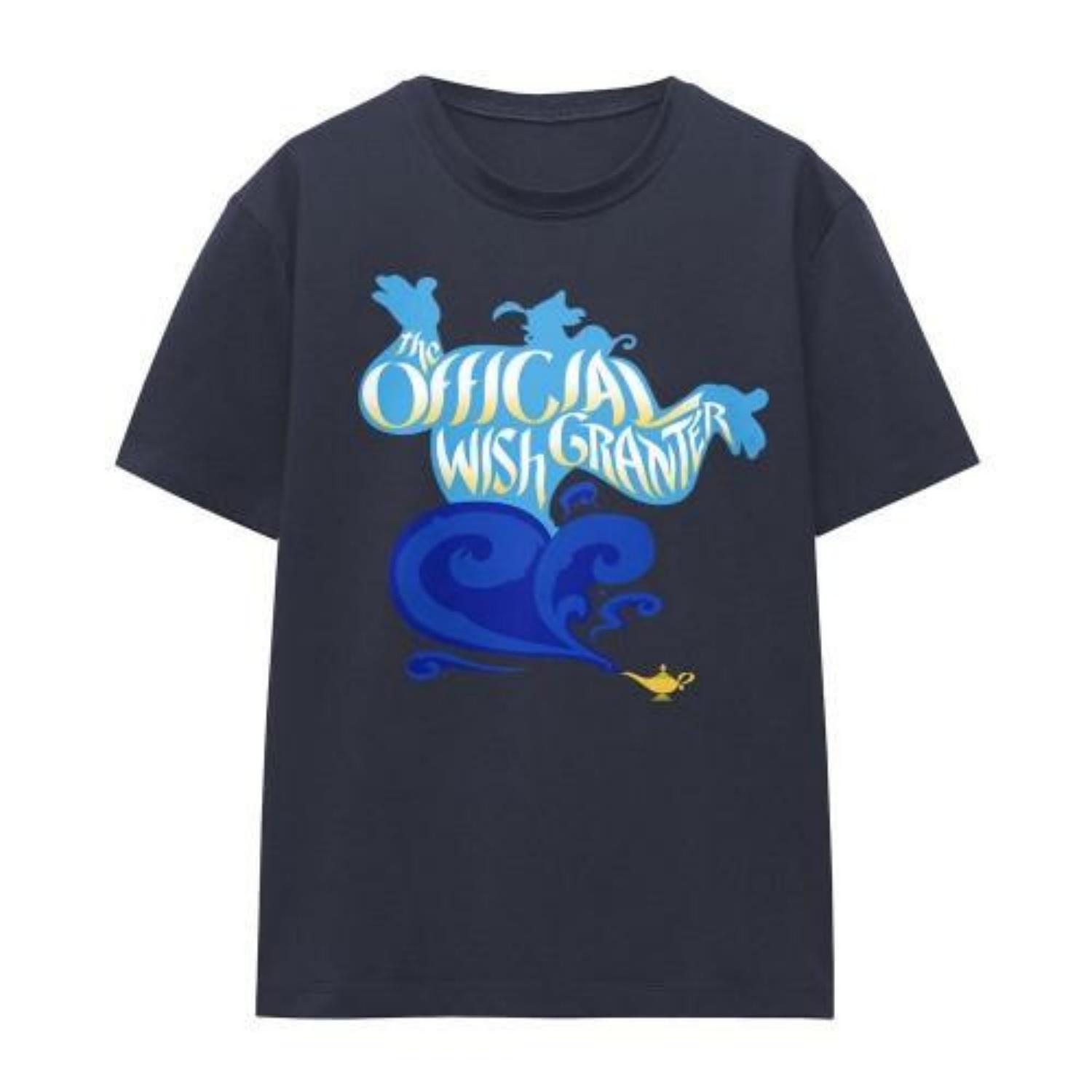 aladdin Womens_Ladies Official Wish Granter Genie T-Shirt S разноцветный