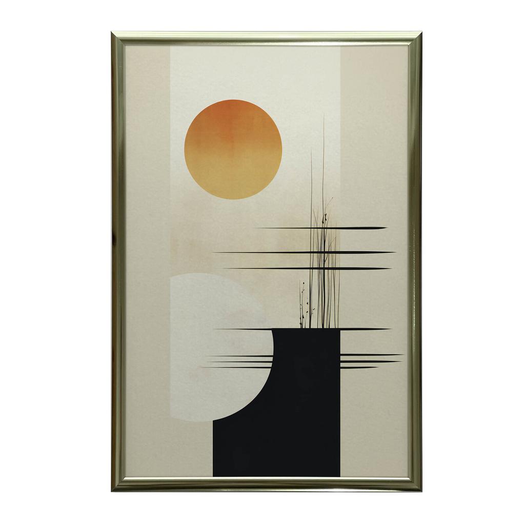 Minimalizm I Natura Minimalizm I Natura, 50X70 Cm, Bez Ramy, Płótno Premium Na Blejtramie