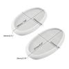 Plate Dish Ashtray Mould for Resin Epoxy Mould for Office Home Decor Supply