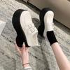 Fashion 2024Thick Bottom Loafer Increase Fashion Casual Simple Mary Jane Shoes Female Platform Slip On Women Shoes Zapatillas Mujer