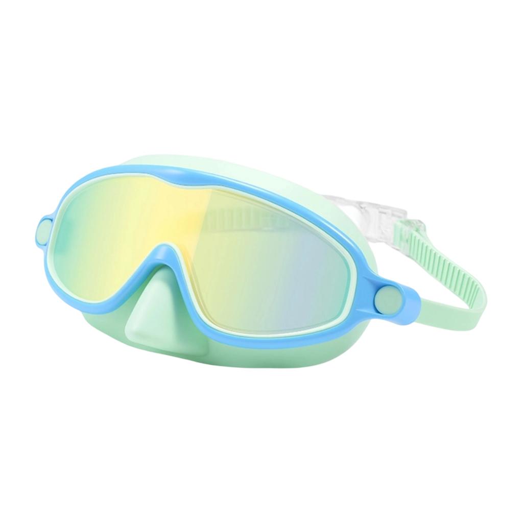 Children's Swimming Goggles , -fog, High-definition , Large Frame Diving Mask, Suitable For Boys And Girls, Ideal For Swimming And Beach P