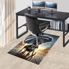 1PC Dachshund in the rain Anti-slip carpet, suitable for Office, bedroomand playrooms. It can also be used as a sofa footrest cover-R17