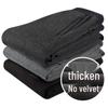 Men's Thickened Elastic Sports Pants for Autumn and Winter - Warm, Loose-Fit Straight Leg for Middle-Aged and Elderly