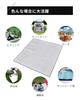 Aluminum Sheet Silver Mat for Camping 200cm X 200cm DEWEL Heat Retention Waterproof Disaster Prevention Washable Leisure Sheet Tent Mat Picnic Sheet