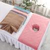 Beauty Salon Face-Down Massage Bed Pad - Thick, Absorbent, Lint-Free Large Towel with Face Hole