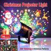 Christmas Led Projector Night Light, Dynamic Snowflake Ocean Lamp, Kids Bedroom Decor For Holiday Party Stage Atmosphere