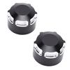 2pcs Rear Axle Nut Covers Caps Aluminium Alloy Rustproof Replacement for Spyder All Models 2008 to Later