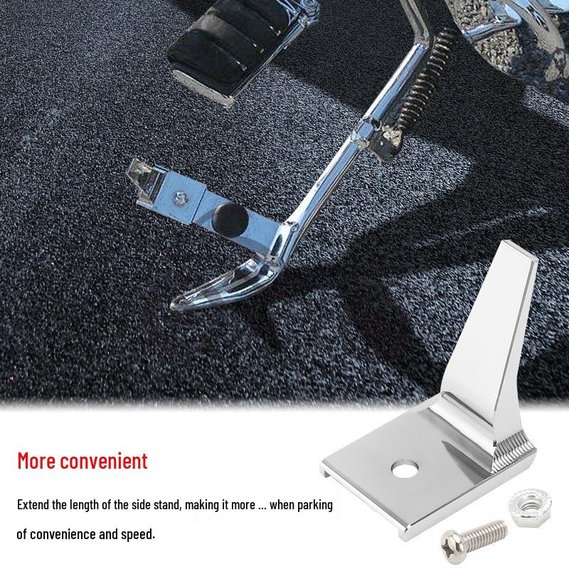 Harley Softail Side Stand Extension Bracket (2007-2017) Motorcycle Accessory