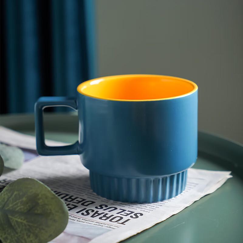 Stackable Ceramic Coffee Mug