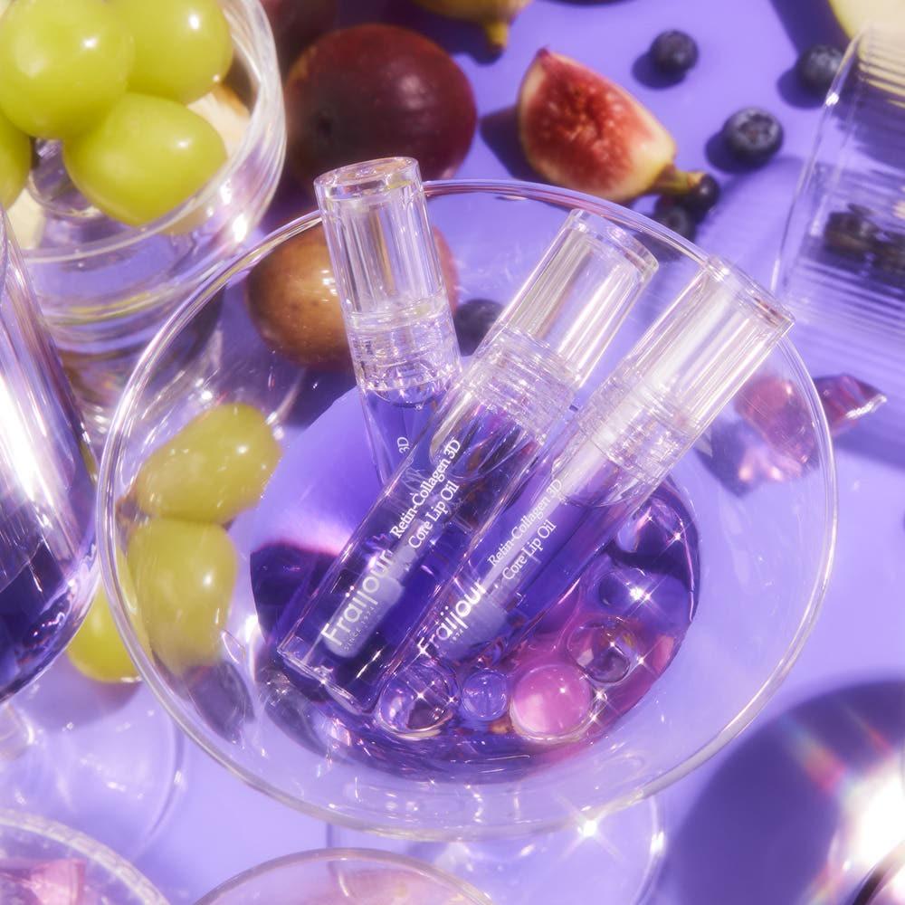 Fraijour Retin-Collagen 3D Core Lip Oil Firming Plumping 3.2ml Lip Gloss Nourishing Care