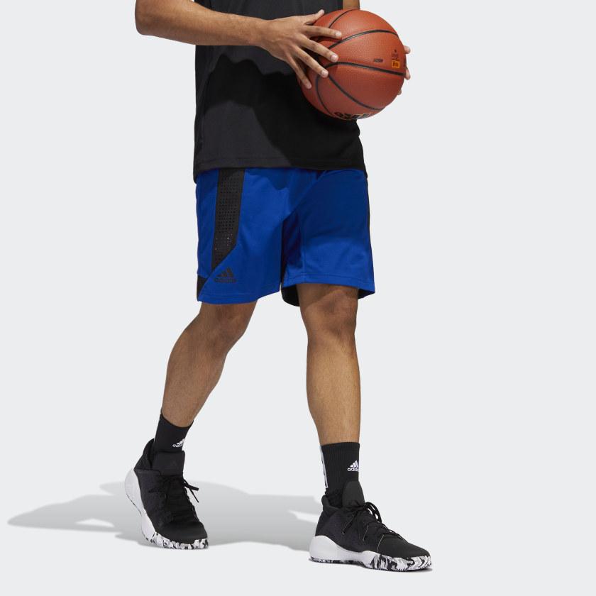 Adidas C365 Color Block Loose Basketball Shorts Men Shorts College-Blue ED8414