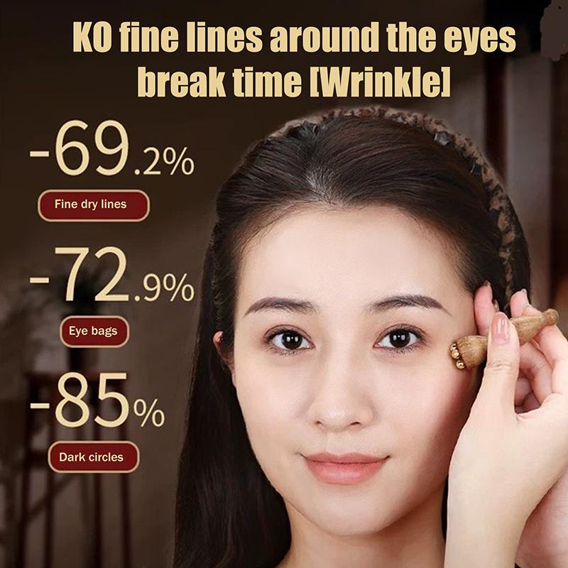 Lotus Seedpod Shape Massager Facial Physiotherapy Tool Sandalwood Face Eye Massage Tools Gua Sha Face Skin Care Massage Sticks