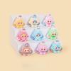 9pcs/Set Baby Three Figure Toy Dessert Series Rabbit Figurine Desktop Decoration Model Ornaments Toys Boys Girls Christmas Gifts