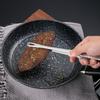 304 Stainless Steel Korean BBQ and Steak Tongs - Versatile Food and Bread Serving Tool