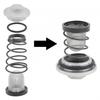Aluminum Alloy Oil Pan Screw Kit GY6 50cc 125cc 150cc Oil Drain Plug for QMB139 157QMJ Engine / Scooter Moped