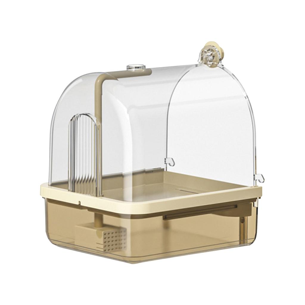 USB Water Circulation Cage Bird Bath - Parrot Shower Box