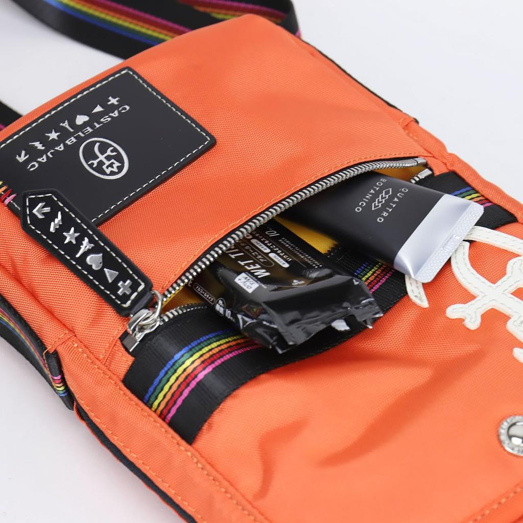 Castelbajac Journey Body Bag 025971 Orange