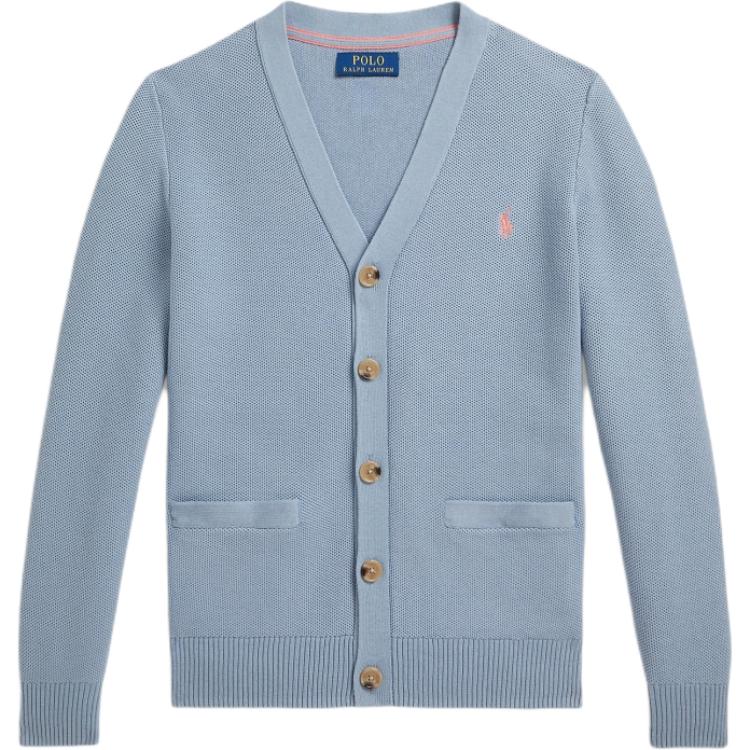 

Свитер с V-образным вырезом из трикотажа Polo Ralph Lauren Детский свитер CWPOSWEY6820695-400 XL