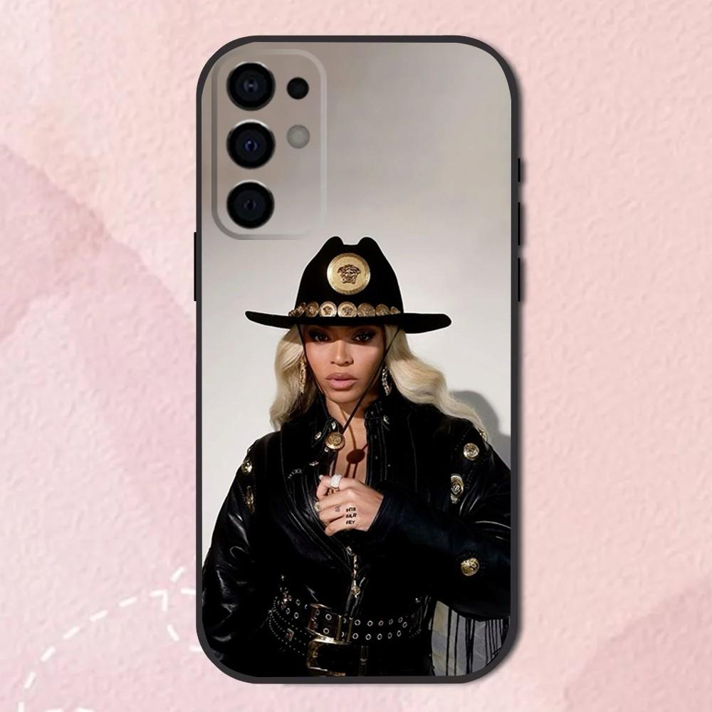 B-Beyonce COWBOY CARTER Phone Case For Samsung S24,S21,S22,S23,S30,Ultra,S20,Plus,Fe,Lite,Note,10,9,5G Black Soft Cover