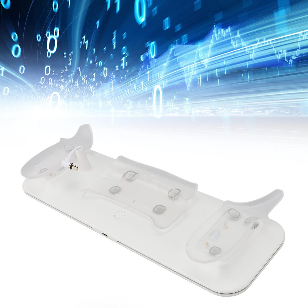 VR Headset Controll  Charging Dock Magnetic Contacts   Station Stand with RGB Light