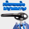 Road Bike Spindles Vises Insert Magnetic Clamp Holder Aluminum Alloys Vises Insert Jaw Bicycles Benches Vises Jaw Pad