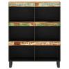 Side Table 85 X 33 X 107 Cm Solid Reclaimed Wood