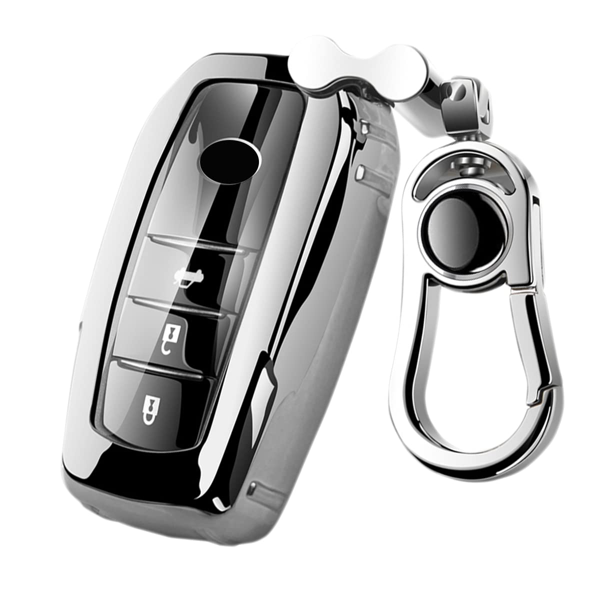 AMACHER Toyota Key Case New Sienta Yaris YARIS Mark X M серебряный