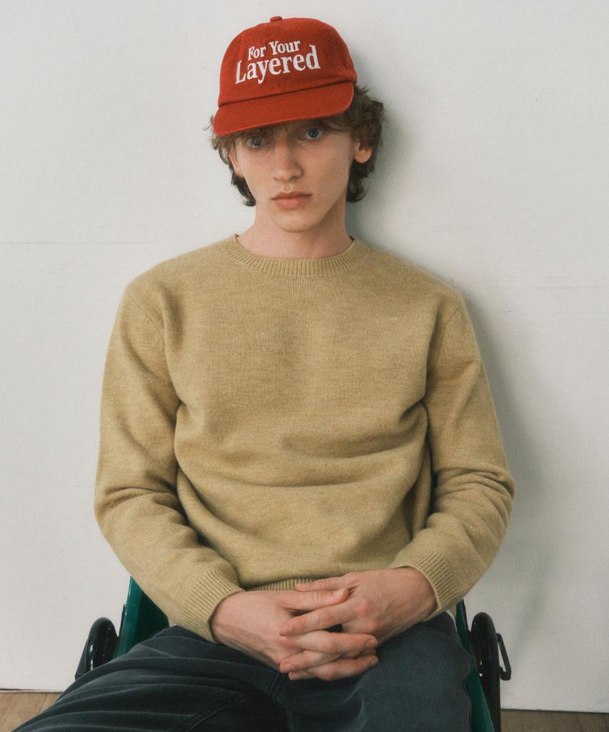 Wednesday Oasis Autumn Fabric Wool Blend Knit_Mustard(Wc25-Kn59)