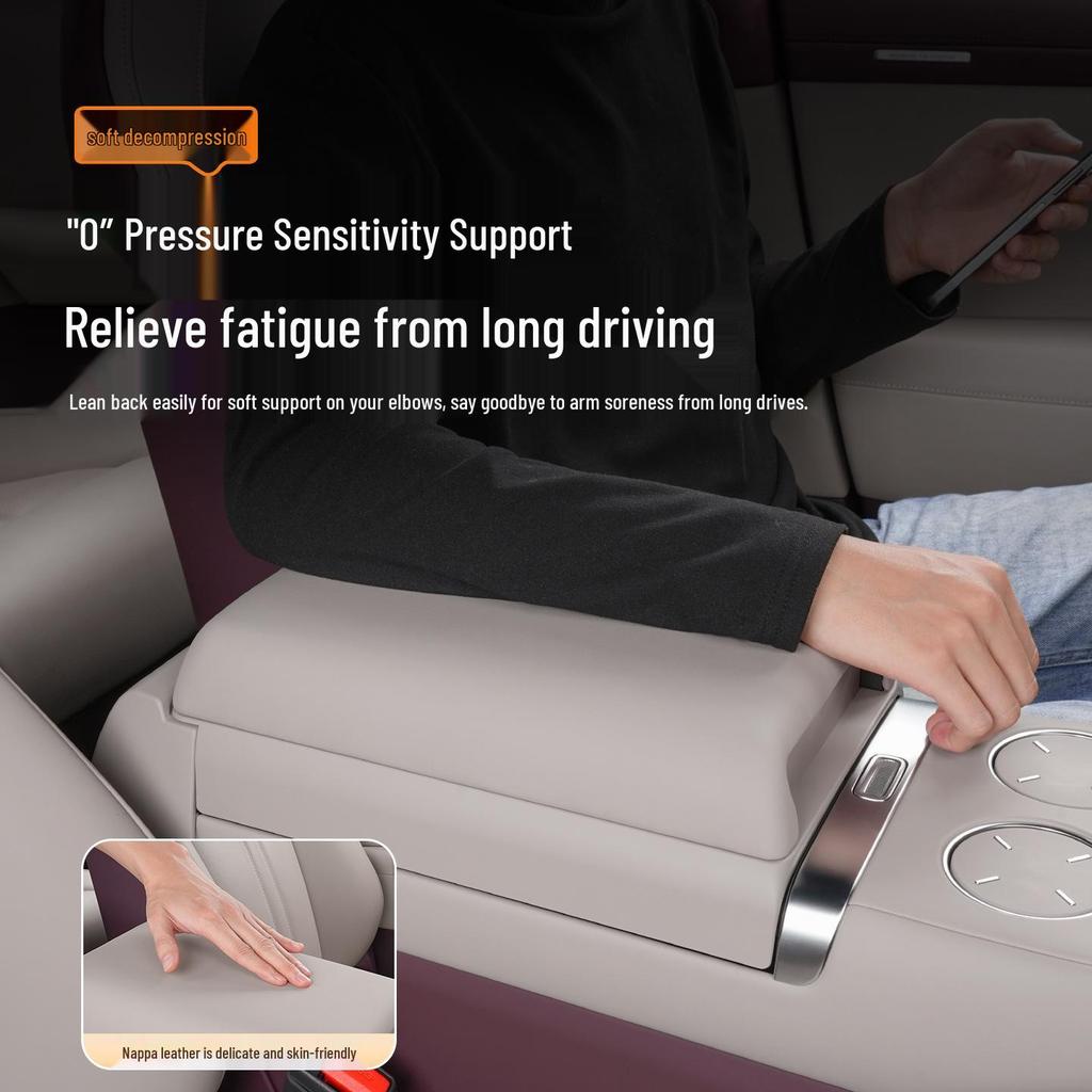 Compatible Xiaomi YU7 Car Armrest Heightening Multi-Purpose Storage Pad