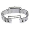 Bvlgari Rettangoro Watches RT39S Silver WhiteDial Stainless Steel Quartz Analog Display Women Used