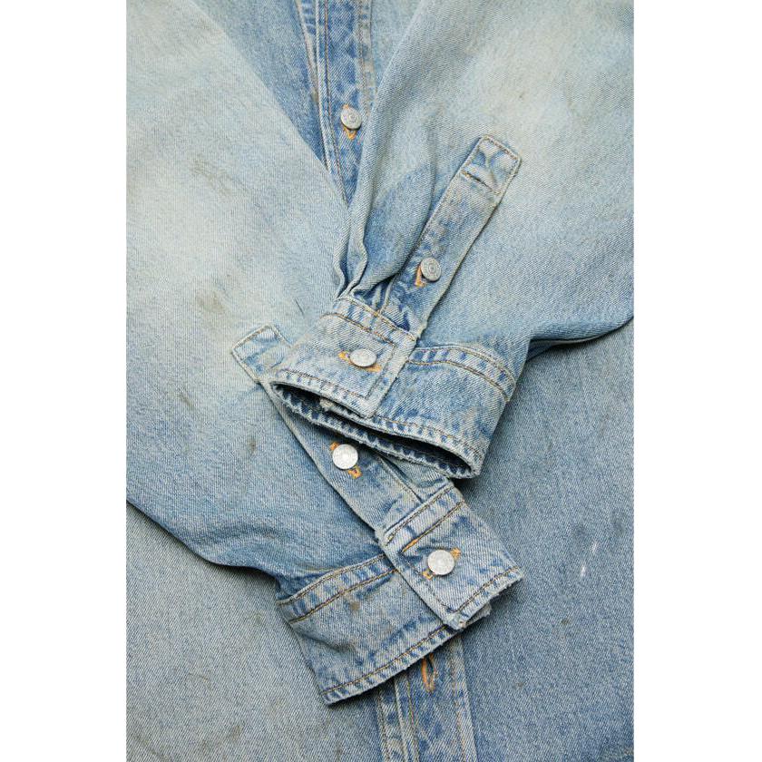 Acne Studios Distressed Denim Shirt CB0103-228