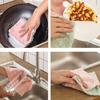 10 Pcs Kitchen Cleaning Rags - High Absorbency Quick-Dry Reusable for Tableware Stove Sink Water Stain Wiping