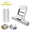 Mini-Schwammmopp Freihändige Reinigungswischer Mini Tragbarer Super Saugfähiger Mopp für Schreibtisch Boden Badezimmer Küche Glas Auto Reinigung