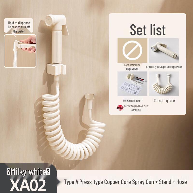 TLXT Stainless Steel Toilet Bidet Sprayer Kit