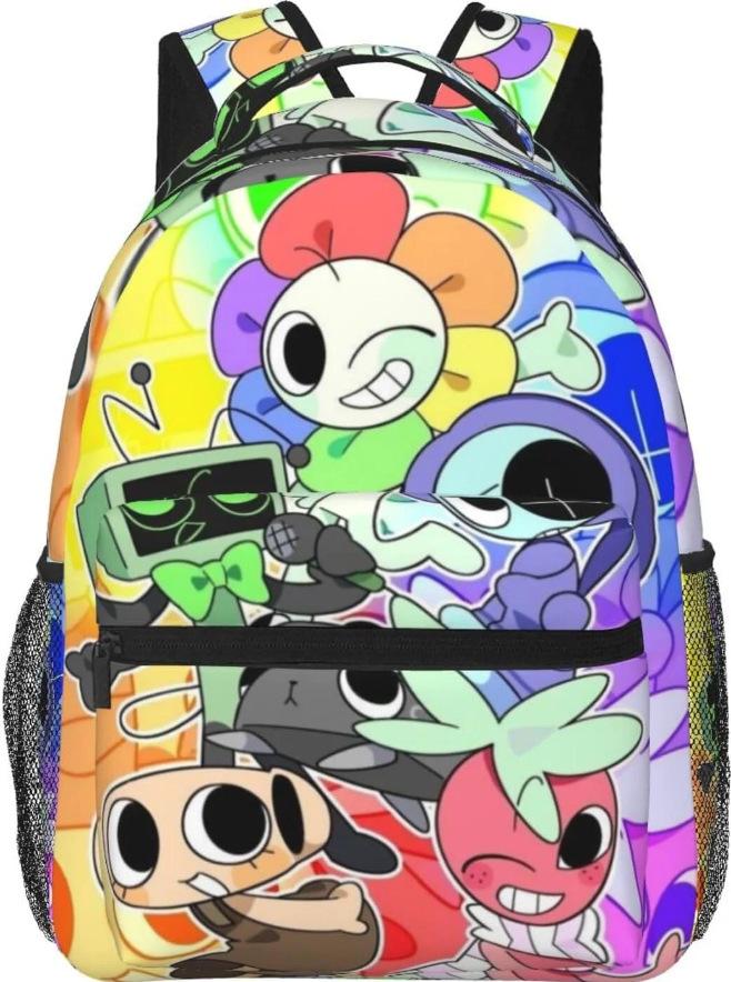 School Bag Student Casual Printed Backpack Cartoon Twill Children S High-End Backpack Customized picture