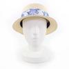 Excellent LOUIS VUITTON hat LV ribbon tape natural Women M76763 Used