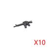 Military Weapons Accessories Building Blocks Russian Special Forces AK Rifles Tactical Bulletproof Vests Equipments Bricks Toys