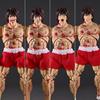 Baki Hanma Actionfigur mit Kampfschäden, beweglichen Gelenken, austauschbaren Köpfen und Händen, in Box, Anime-Modell, auf Lager, für Sammler