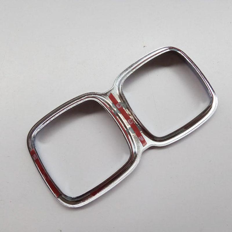 Chrome Interior Garnish Water Cup Box Cover for Suzuki SX4 S Cross 2014 2015 2016 2017 2018 Car Sticker Styling Accessories