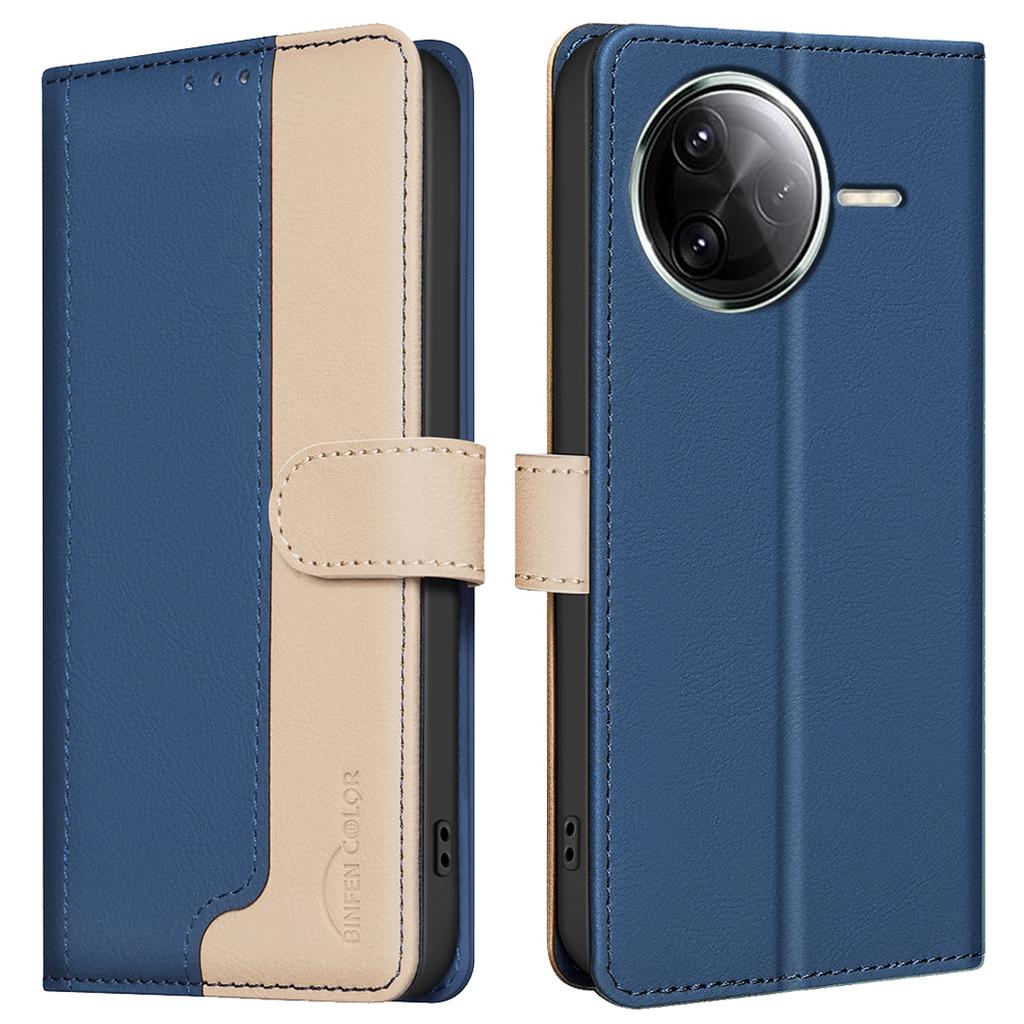 BINFEN COLOR BF33 Leather Case For Xiaomi Redmi K80 Pro 5G/K80 5G/Poco F7 Pro 5G/F7 Ultra 5G RFID Blocking Wallet Phone Cover