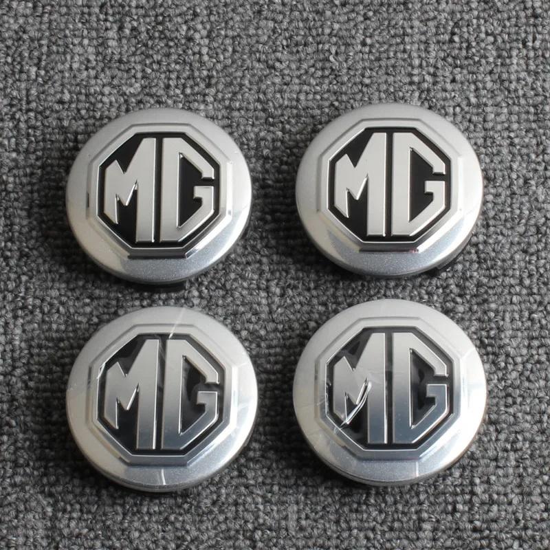 4Pcs 56mm Durable Auto Wheel Hub Center Logo Badge Cap for MG ZS EV HS EHS PHEV MG3 MG4 MG5 MG6 MG7 GT Wear Resistant Rim Covers bfl2