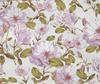 oneOone Cotton Flex Light Violet Fabric Flower & Leaves Watercolor Quilting Supplies Print Sewing Fabric By The Yard 40 Inch