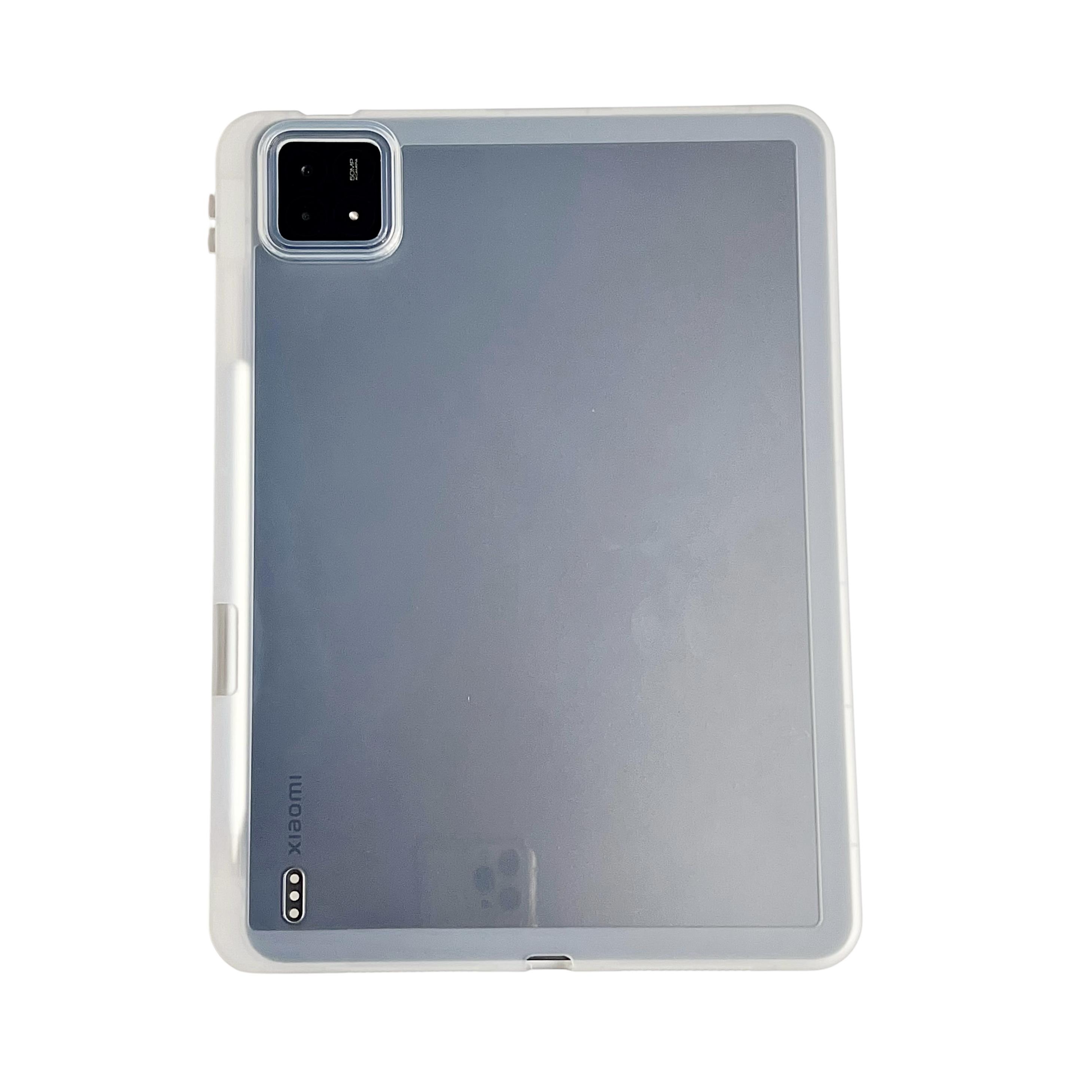 

Для Xiaomi Pad 6S Pro 12.4 Чехол Прозрачный ТПУ Противоударный Чехол для Планшета с Держателем для Карандаша F