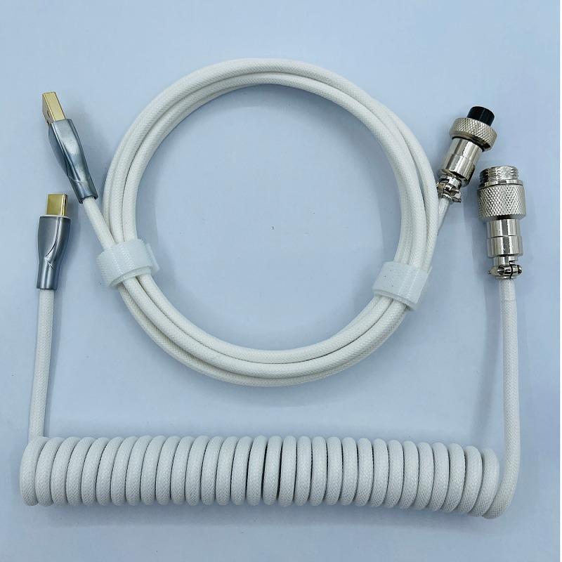 Custom USB 8K Mechanical Keyboard Cable with Magnetic Switch and Aviation Connector for Gaming