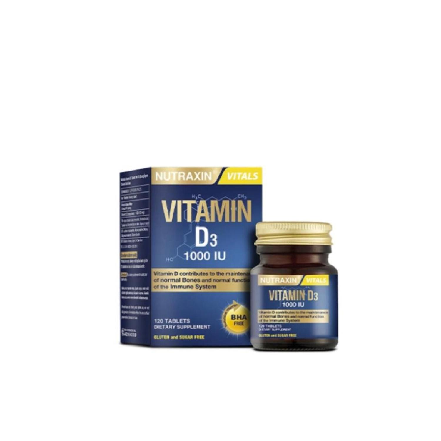 

Vitamin D3 120 Tablet-vitamins And Mineral Supplements